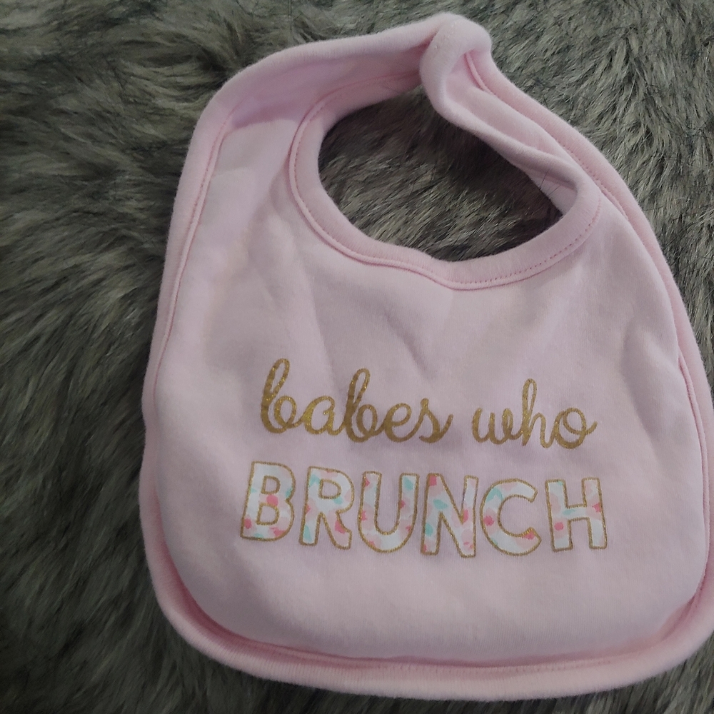 5/$20 • Little Treasures | Pink bib babes who brunch